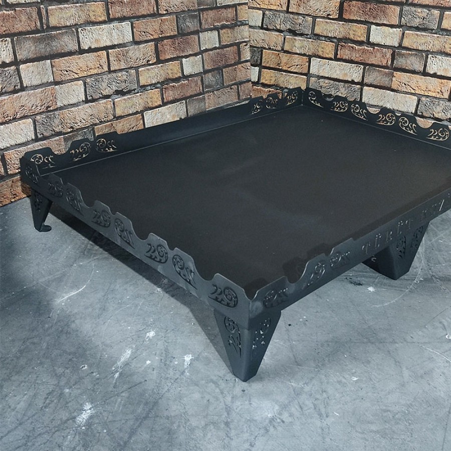 Dekoratif Şömine Altlığı Büyük Model(90*63 CM)