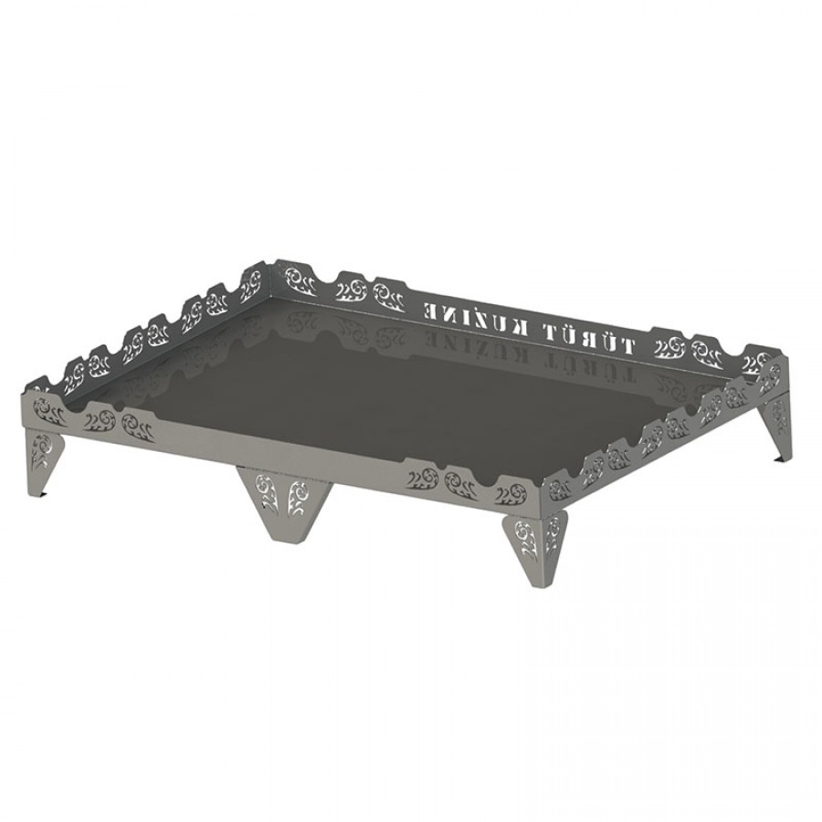 Dekoratif Şömine Altlığı Büyük Model  (90*63 CM)